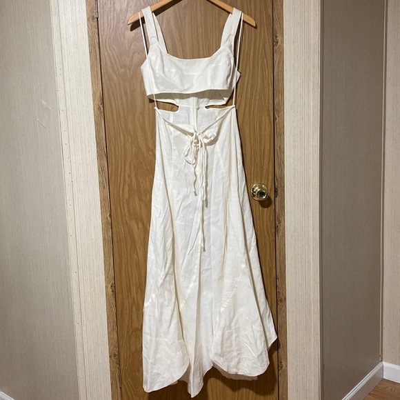 Cult Gaia White Eileen Maxi Dress - Picture 4 of 9